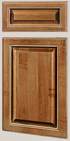 Reliable Cabinet Designs, , 363 Maple, White Glaze Cabinet Door