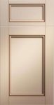 Reliable Cabinet Designs, French Miter Glazed Cabinet Door